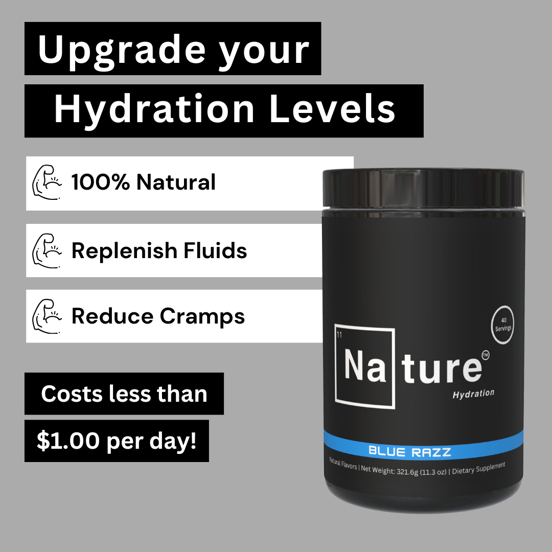 Nature Hydration Mix- Blue Razz 3 Pack